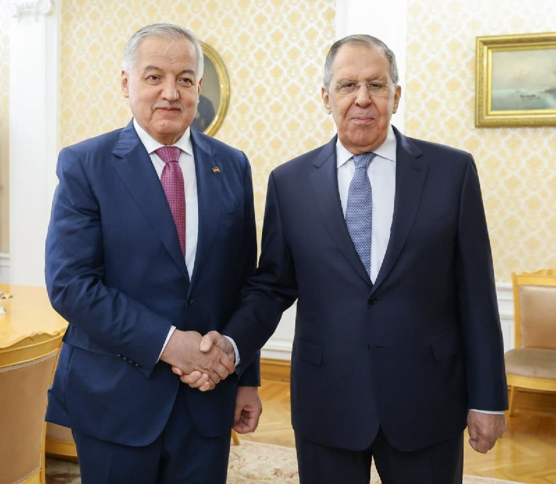 Главы МИД России и Таджикистана встретились в Москве