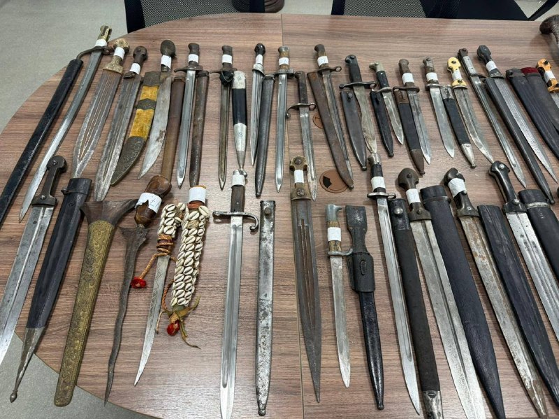 Россиянин пытался ввезти из Грузии коллекцию старинного оружия на 2 млн рублей