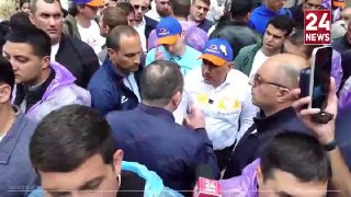 Никол Пашинян вступил в конфликт с оппозиционным активистом Артуром Осипяном