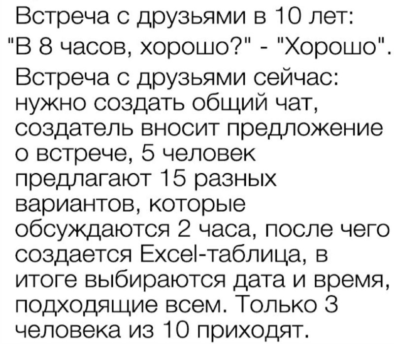 Россияне стали реже встречаться с друзьями из-за дороговизны походов в кафе