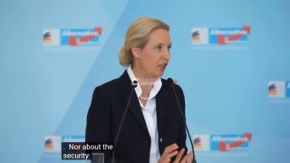 Алиса Вайдель заявила о планах АдГ по нормализации отношений Германии с Россией, США и Китаем