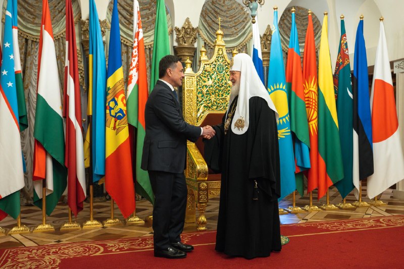 Патриарх Кирилл празднует тезоименитство