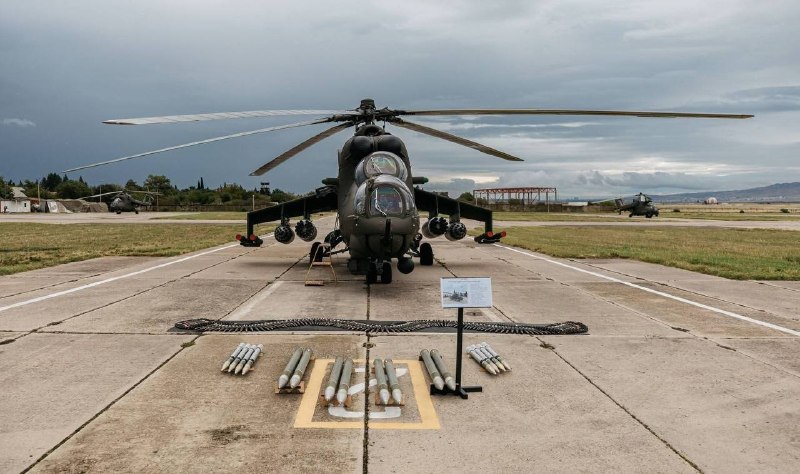 Грузия проводит модернизацию авиации Су-25 и Ми-24