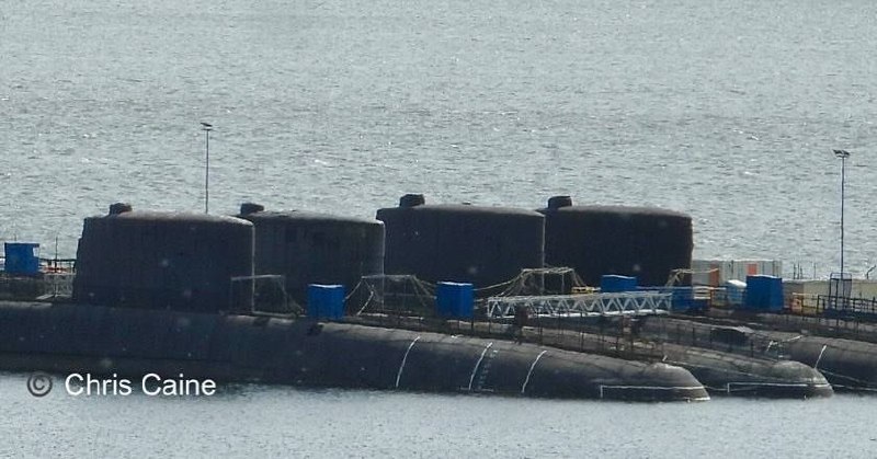 В Великобритании в отстое находятся четыре ПЛАРБ типа Resolution и корпус АПЛ Dreadnought