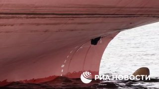ФСБ России продемонстрировало видео с минами, обнаруженными на судне Arrhenius в порту Усть-Луга