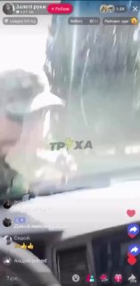 В Черкассах мужчина прокатил сотрудника ТЦК на капоте машины