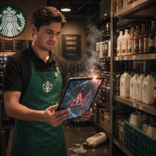 Starbucks отключила ИИ-систему контроля запасов из-за ошибок