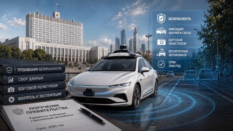 В РФ разрабатывают требования к беспилотным автомобилям