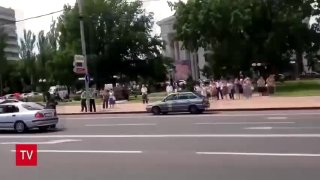 Вспоминание о прибытии добровольцев «Искра» в Донецк в мае 2014 года