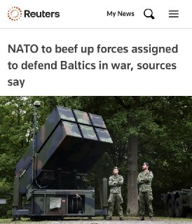 НАТО планирует создать структуру для быстрого развертывания войск в Прибалтике для защиты стран Балтии