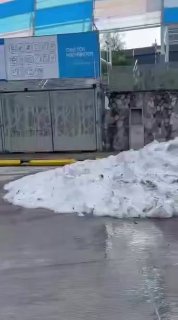 Снежный сюрприз в Мексике