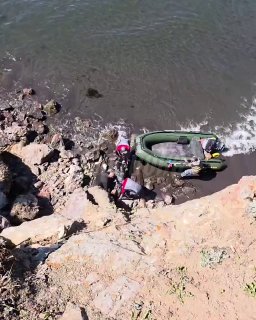 Мотоциклист на Камчатке сорвался со скалы и выжил