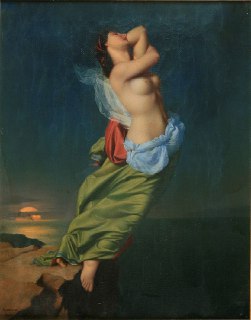 Картина Шарля Гассо «Смерть Сафо» (1842)