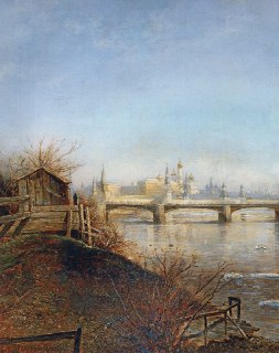 История художника Алексея Саврасова и его картины «Вид на Московский Кремль. Весна»