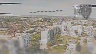 Кадры удара ФАБ-500 по пункту дислокации ВСУ в Орехове