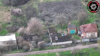 Кадры уничтожения ПВД ВСУ ЛМУРом на одном из направлений