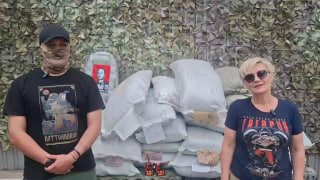 1 танковой армии передали партию маскировочных сетей, батарей для БПЛА и медицинского снаряжения