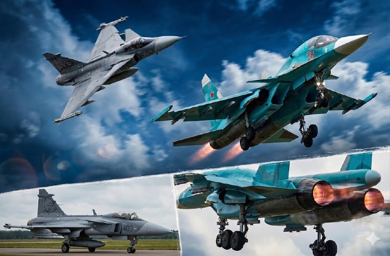 Анализ влияния шведских истребителей Gripen на тактику применения российской авиации