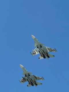 Засветились истребители Су-30СМ ВВС Армении с демонстрацией вооружения