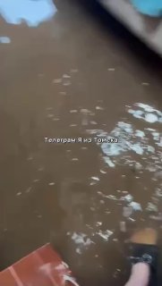 В Томской области из-за прорыва дамбы начался сильный паводок