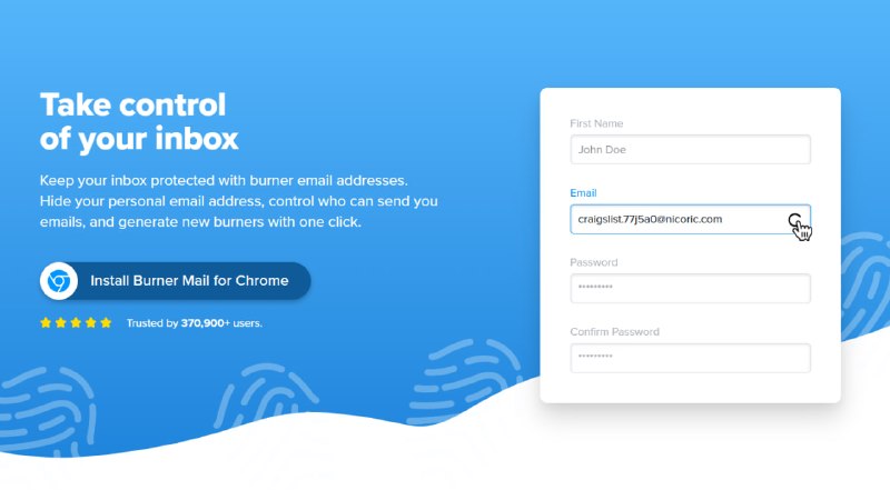 Обзор расширения для генерации одноразовых email-адресов