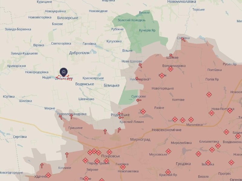 В Донецкой области могут начаться бои за Доброполье