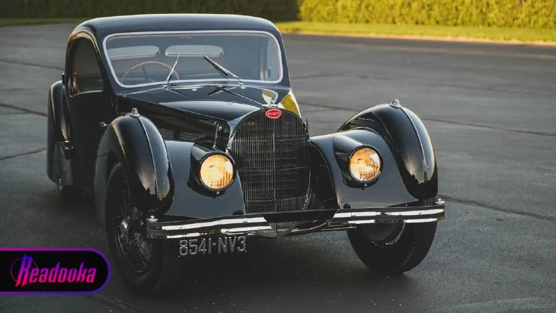 Редчайшее купе Bugatti 1937 года выставят на аукцион с оценкой $4,5–6 млн