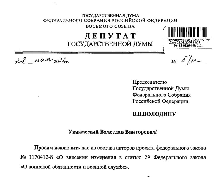 Депутаты отозвали законопроект об отправке призывников в армию при оспаривании решения военкомата