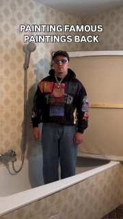 Художник завирусился в Reels благодаря необычной интерпретации известных картин