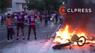 В Париже начались беспорядки после победы ПСЖ в финале Лиги чемпионов