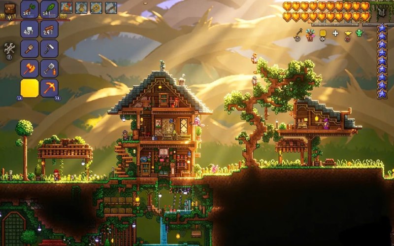 Для Terraria нашли шейдеры, значительно улучшающие графику