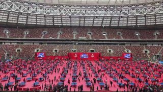В «Лужниках» установлен мировой рекорд по массовости турнира по настольному теннису