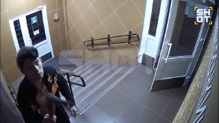 Организатор подпольных боёв разнёс топором камеры видеонаблюдения в Кирове