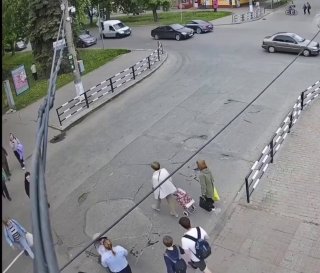 В Миргороде дикая косуля сбила пенсионерку на пешеходном переходе