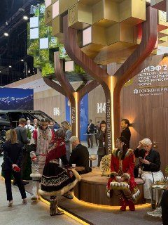 На стенде Красноярского края на ПМЭФ-2026 угощают сибирским кофе-брейком