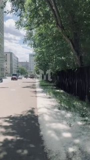 В Москве выпал пушистый снег