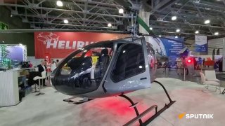 В России представили новый легкий вертолёт АП-55