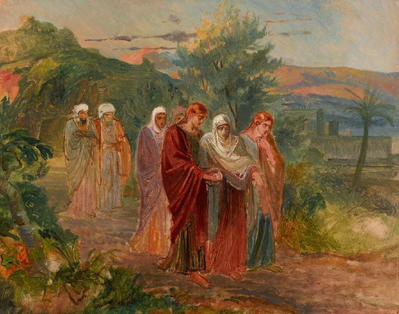 О сюжете эскиза Николая Ге «Возвращение с погребения Христа»