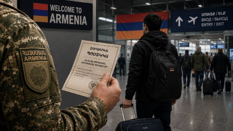 Минобороны Армении подтвердило привлечение возвращающихся в страну граждан к военным сборам