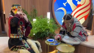 Красноярский край представил культуру северных народов и акцию по посадке деревьев на ПМЭФ