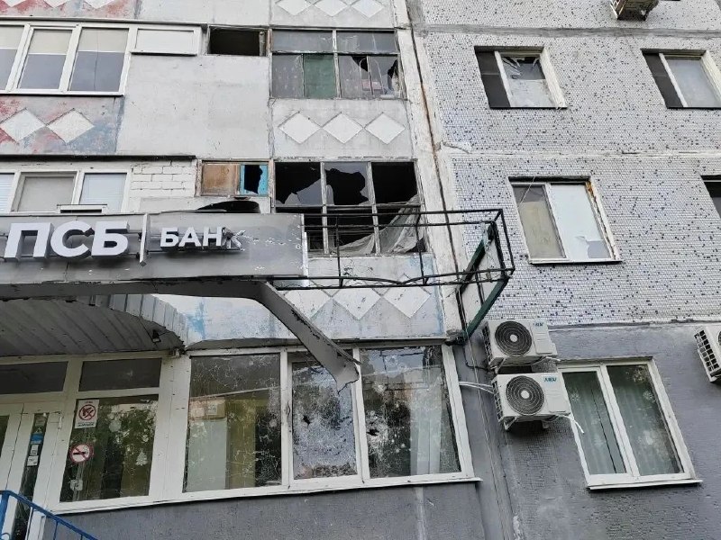 Массированная атака ВСУ на Энергодар: есть пострадавшие и разрушения
