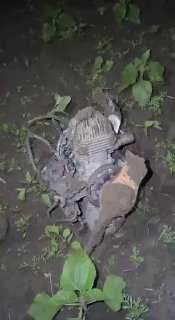 В Молдове упал и взорвался украинский дрон-камикадзе