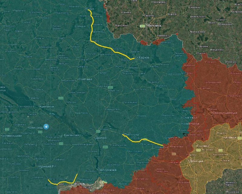 Удары по украинской логистике на трассах Павлоград – Покровск и Апостолово – Никополь