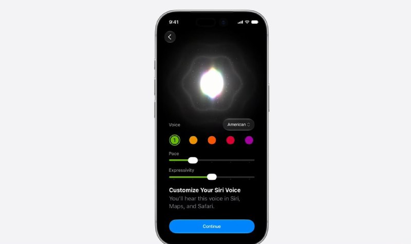 Siri AI получит возможность менять голос: доступно 5 новых тембров