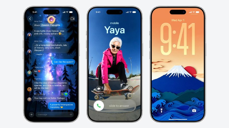 Siri позволит генерировать обои для телефона и сообщений