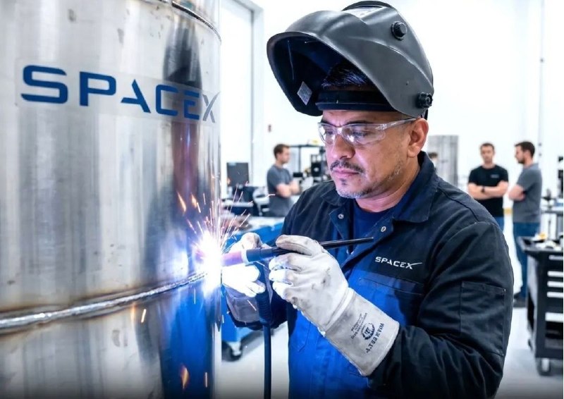 Сварщик из Мексики может стать миллионером благодаря акциям SpaceX