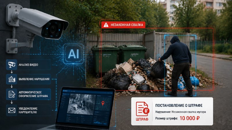 В России внедрят ИИ для автоматического выявления незаконных свалок