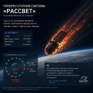 Российская компания «Бюро 1440» потеряла один из первых серийных спутников