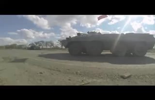 Вагнер во время боев за Луганский аэропорт 31.08.2014