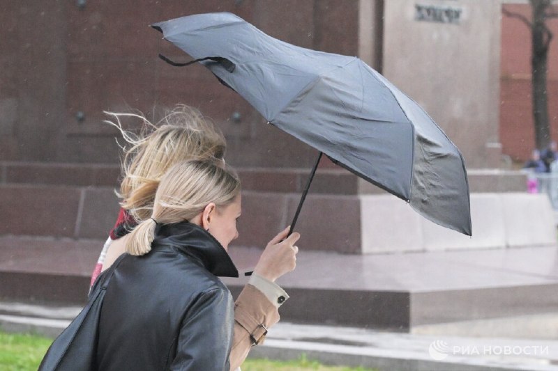 В Москве ожидается гроза и сильный ветер